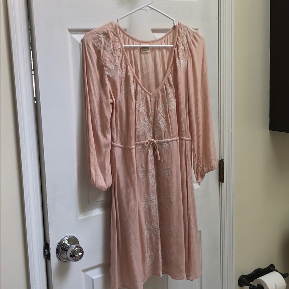 O’Neil Pink Embroidered Dress